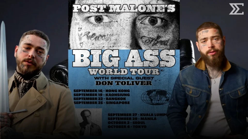 Post Malone เตรียมบุกไทย! THE BIG ASS STADIUM TOUR ระเบิดราชมังฯ