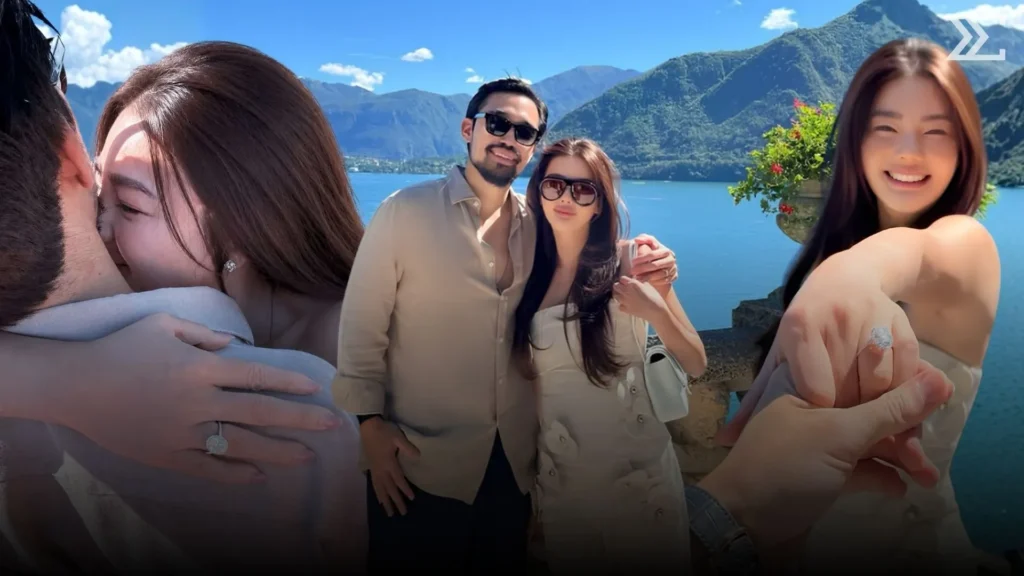“ดิว อริสรา” เริ่มต้นชีวิตคู่ครั้งใหม่ “วู้ดดี้ ล่ำซำ” คุกเข่าขอแต่งงานที่ Lake Como
