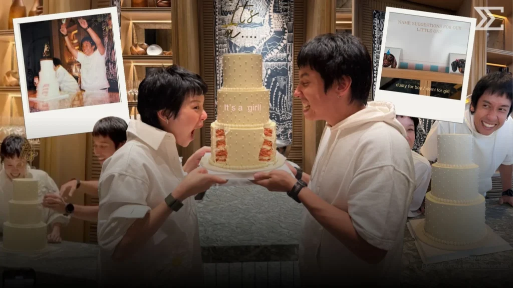 “พลอย – เต” เฉลยเพศลูกคนแรก คุณพ่อคุณแม่ป้ายแดงกลั้นน้ำตาไม่อยู่